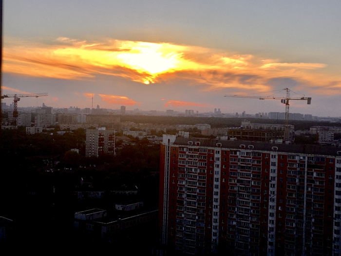 Закат в Перово 03.07.22