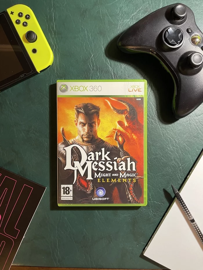 At the Collector's Post - Dark Messiah of Might and Magic – Elements (Xbox 360) - My, Video game, Gamers, Computer games, Computer, Xbox 360, Microsoft, Arkane Studios, Dark Messiah, Ubisoft, Collecting, Consoles, Longpost