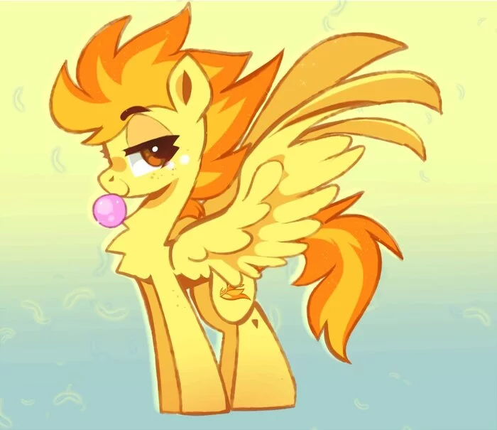 Fury Flame - My little pony, Art, Spitfire