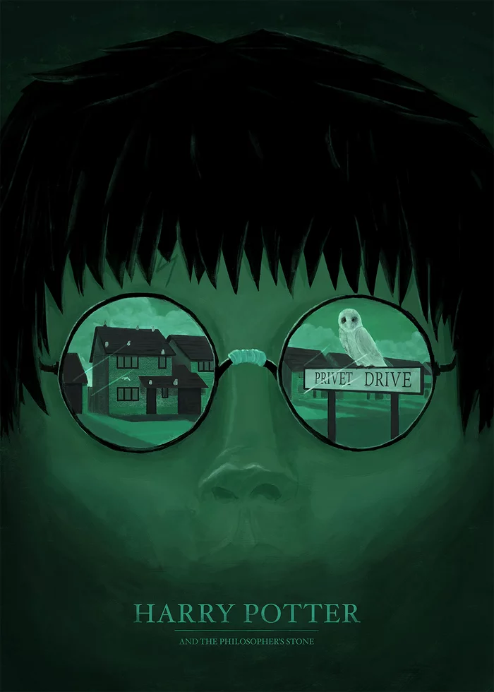 Through the eyes of Harry Potter - Art, Harry Potter, Harry Potter and the Deathly Hallows, Harry Potter and the Order of the Phoenix, Harry Potter and the prisoner of Azkaban, Harry Potter and the Goblet of Fire, Harry Potter And The Chamber of secrets, Harry Potter and the Philosopher's Stone, Longpost