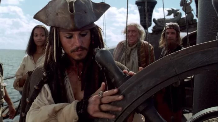 Today in Movie History: Pirates of the Caribbean: The Curse of the Black Pearl - My, Movies, I advise you to look, What to see, Hollywood, Adventures, Pirates of the Caribbean, Johnny Depp, Keira Knightley, Orlando Bloom, Gore Verbinski, Jerry Bruckheimer, This day in the history of cinema, Text, Longpost