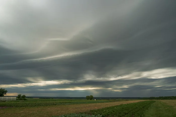 Clouds of Asperatus. - My, Landscape, Asperatus, Sky, Chuvashia, beauty of nature, Longpost