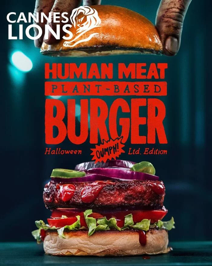 Burger with the taste of human meat - Food, Overton window, Wild West, Cannibalism