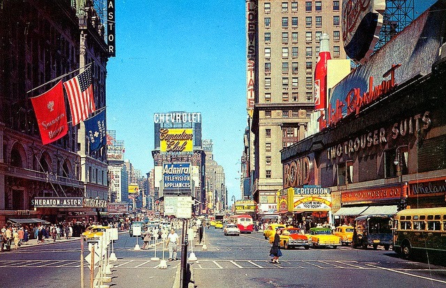 15 amazing color photographs of US life in the 1950s and 1960s - My, Politics, 50th, West, USA, Retro, Vintage, Travels, The photo, 60th, Longpost