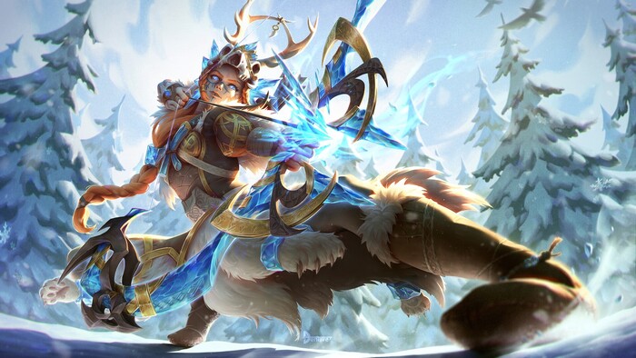 Denilve Art , ArtStation, , League of Legends, Ahri, Lissandra, Jinx, VI, Skadi, , 