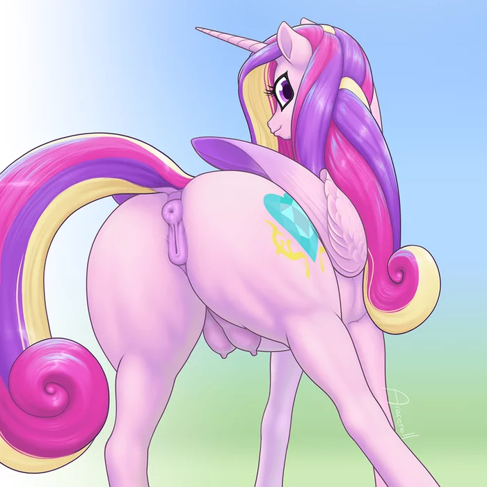 Alicorn of Love - NSFW, My little pony, PonyArt, MLP Explicit, MLP anatomically correct, Princess cadance, Arareroll, MLP Udder