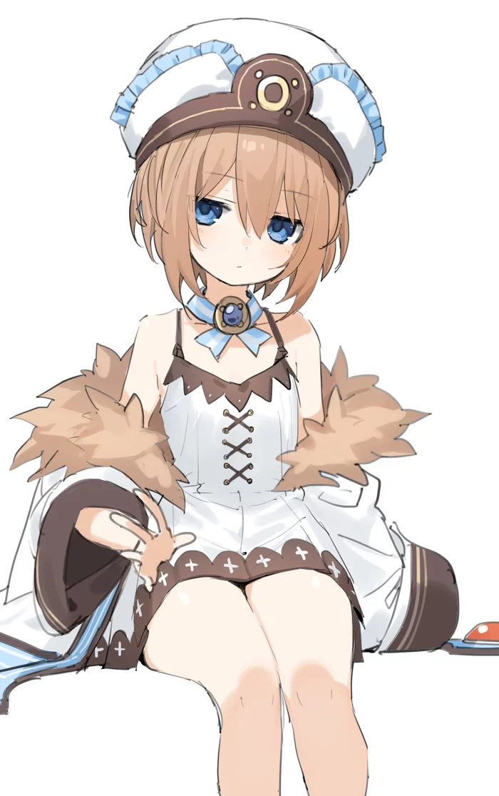 Picpack 5 - Anime art, Hyperdimension neptunia, Neptunia, Blanc, Vert, Noire (Black Heart), Uzume Tennouboshi, Longpost