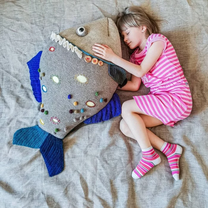 Showing fish - Knitting, Knitting, A fish, Longpost