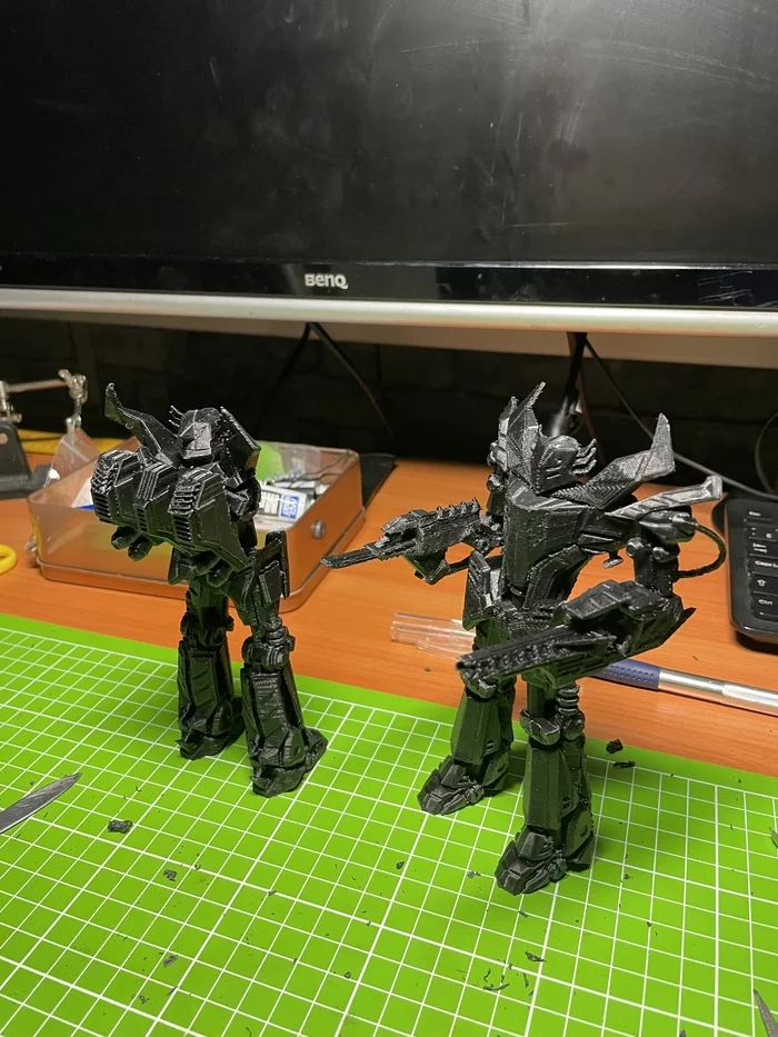 Qibran Commander from Supreme Commander - My, 3D printer, 3D печать, Supreme Commander: Forged Alliance, Figurines, 3D modeling, Longpost