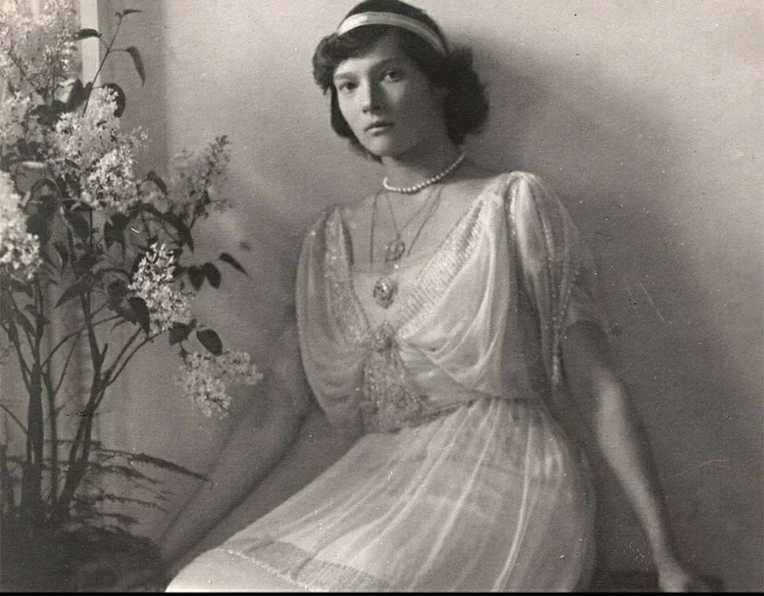 Princess Tatiana - The photo, Old photo, Black and white photo, Princess, Romanovs