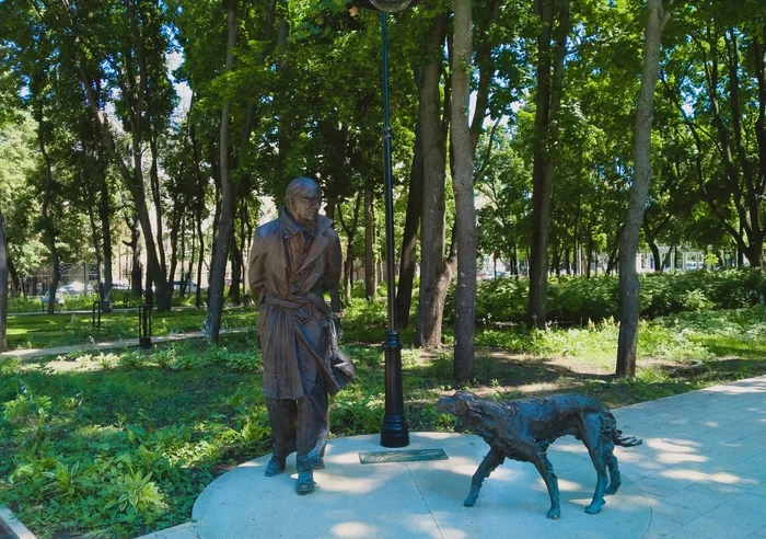 Orlyonok Park - My, Voronezh, The park, Eaglet, Monument, Gabriel Troepolsky, Beam, Longpost