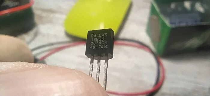 Drop Temperature Sensors DS18B20 - My, Dallas, Sensor, Sensor, Fake, Deception, Video, Longpost