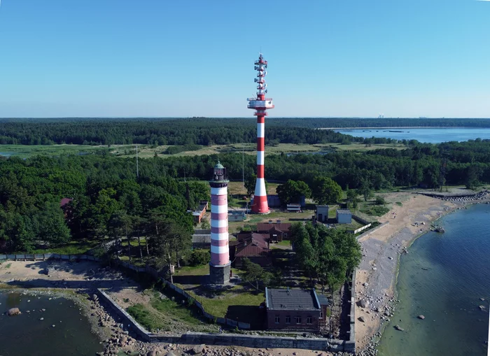 Shepelevsky Lighthouse, a weekend trip - My, Beginning photographer, Aerial photography, DJI mini 2, Longpost