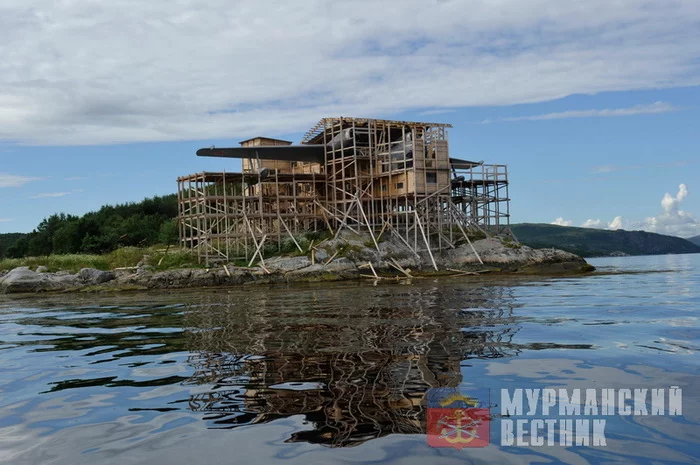 On an island in the Kola Bay, the reconstruction of an amphibious aircraft is being completed - My, Kola Peninsula, Scale model, North, Airplane, Aviation, Story, Stand modeling, Military equipment, Longpost