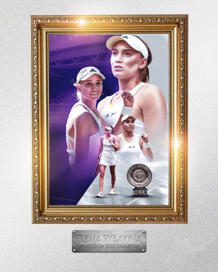 KAZAKHSTANI TENNIS PLAYER ELENA RYBAKINA IS THE CHAMPION OF WIMBLEDON-2022! - Kazakhstan, Tennis, Sport, Video, Vertical video