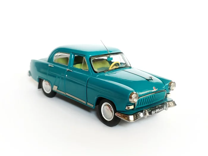 GAZ-21I Volga - opener of the color of the sea wave - My, Gaz-21, Scale model, 1:43, Modeling, Scale model, Collecting, Collection, Miniature, Models, Auto, Gas, Gaz, Domestic auto industry, Overview, Longpost