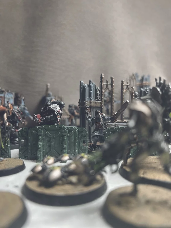 Мое творчество - Моё, Wh miniatures, Warhammer 40k, Длиннопост