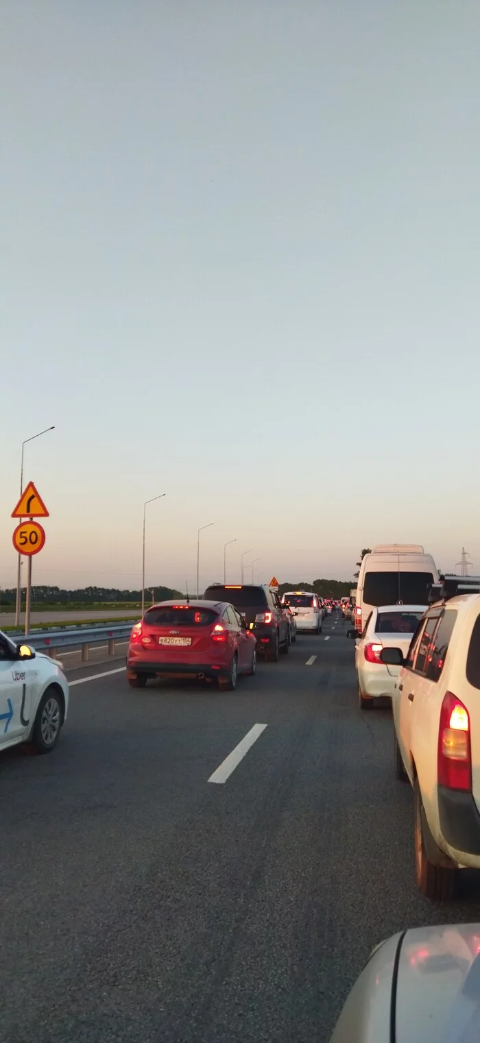 From Stone to Novosib - My, Traffic jams, Novosibirsk, Good people, Longpost