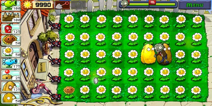 How to farm coins in Plants vs. Zombies - My, Plants vs Zombies, Plants, Zombie, Games, Pharming, Coin