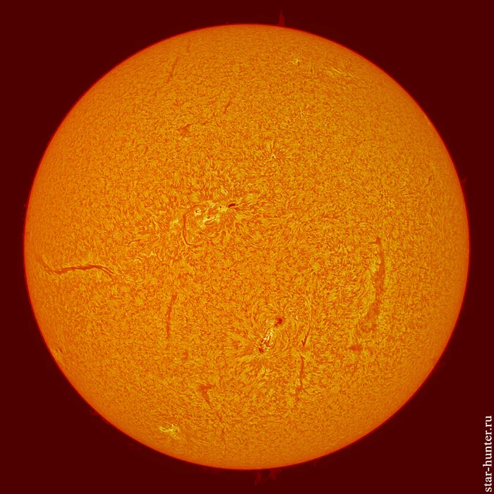 Hydrogen Sun, July 11, 2022, 3:51 PM - My, The sun, Astrophoto, Astronomy, Space, Starhunter, Anapa, Anapadvor, Video, Soundless, Longpost