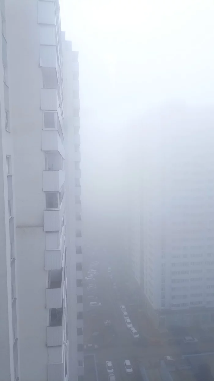 St. Petersburg surprises as always - My, Saint Petersburg, Fog