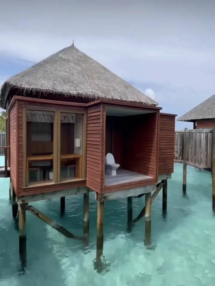 Let's go, let's sit - Toilet, Ocean, Great view, Resort, Vacation