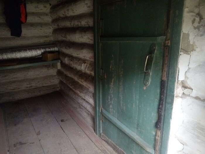 Русская баня в деревне семьей