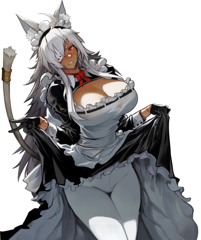  , Anime Art, , Animal Ears, , Mushoku tensei, Ghislaine Dedoldia