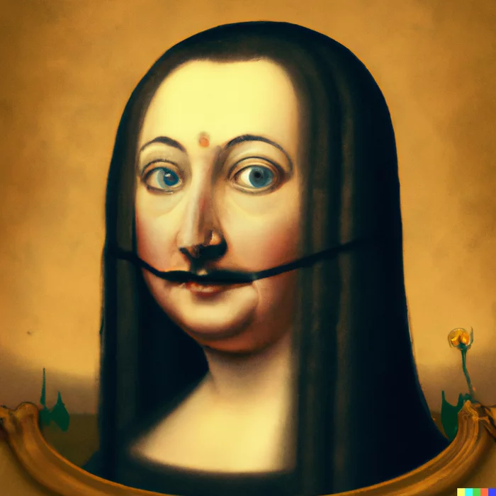 dali mona lisa