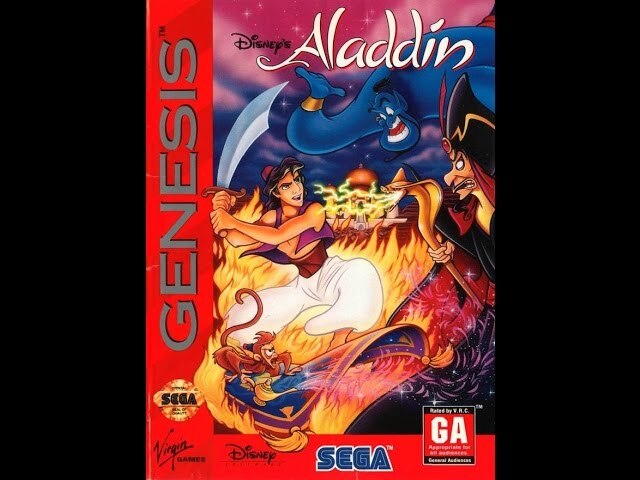 Sega Games, Post #38 - My, Retro Games, 90th, Nostalgia, Sega, Aladdin, Platformer, GIF, Longpost, Walt disney company
