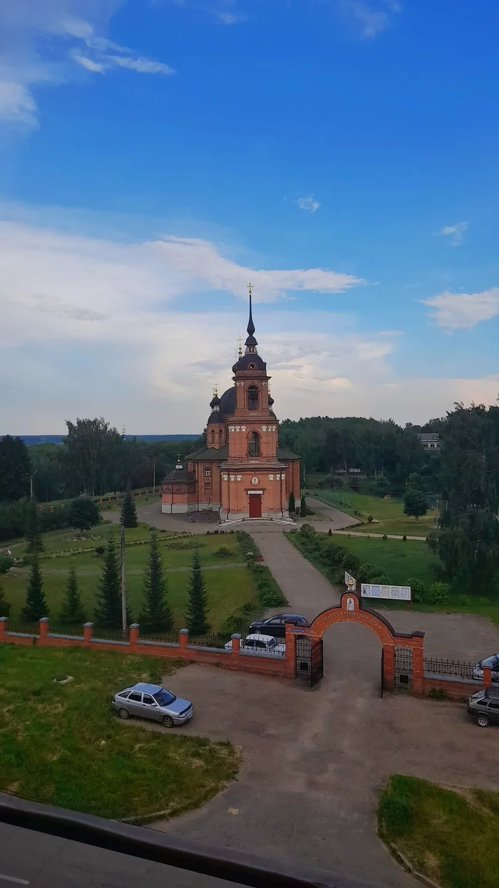 Volgorechensk - My, Mobile photography, Church, Kostroma region
