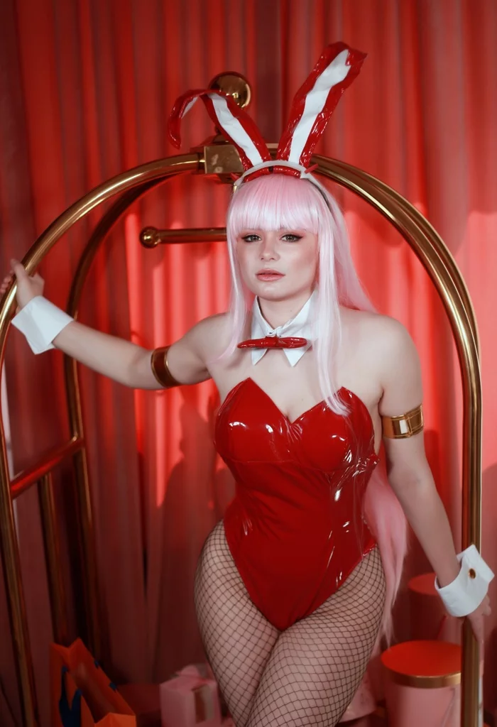 02 Bunny - NSFW, Моё, Zero Two, Аниме, Bunnysuit, Косплей, Длиннопост