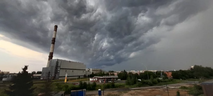 Zelda goes - My, Saint Petersburg, The clouds