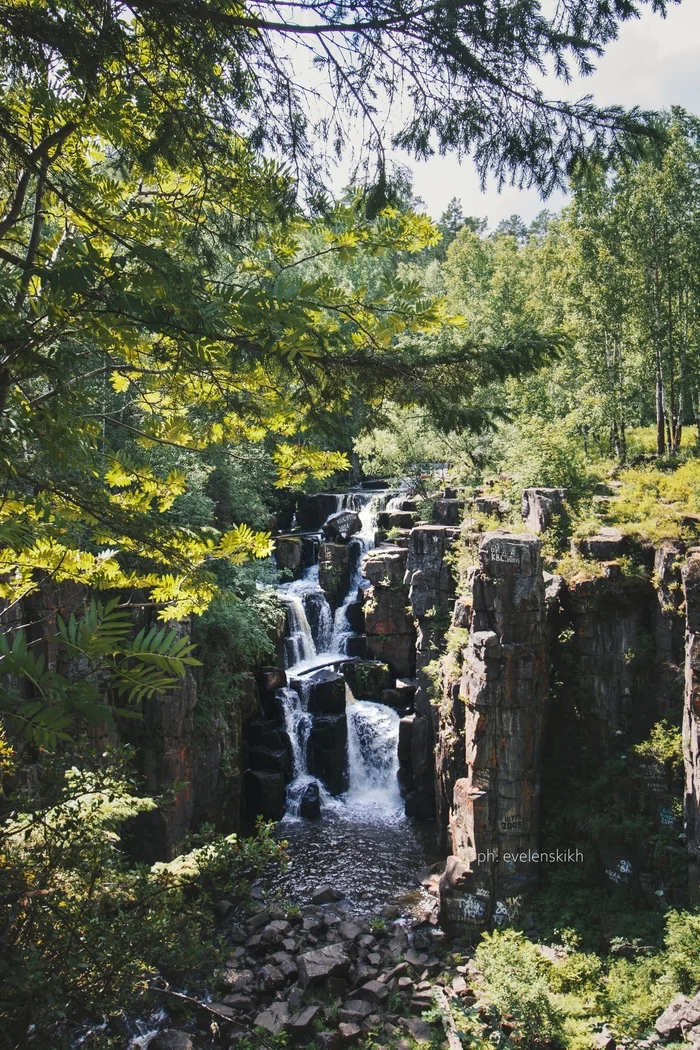 Trekking to Ukovsky waterfall - My, Irkutsk region, Ukovsky Waterfall, Siberia, Waterfall, Travel across Russia, The nature of Russia, Longpost