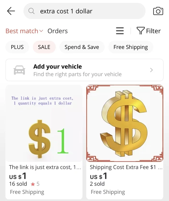 Life hack with the display of the dollar exchange rate on aliexpress - My, AliExpress, Online shopping, Life hack, Dollar rate