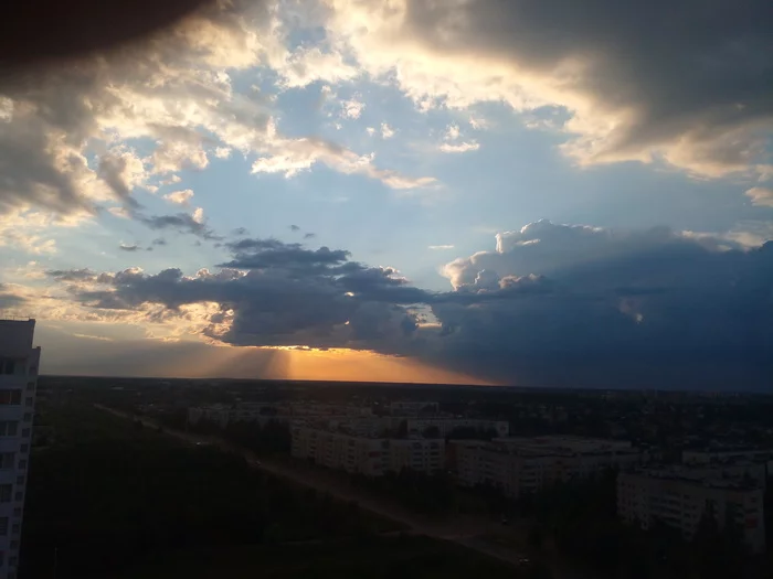 Tver sunset 3 - My, Sunset, Tver