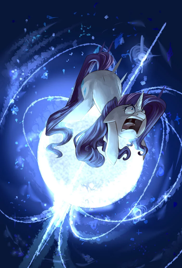 On a neutron star - My little pony, PonyArt, Rarity, Segraece