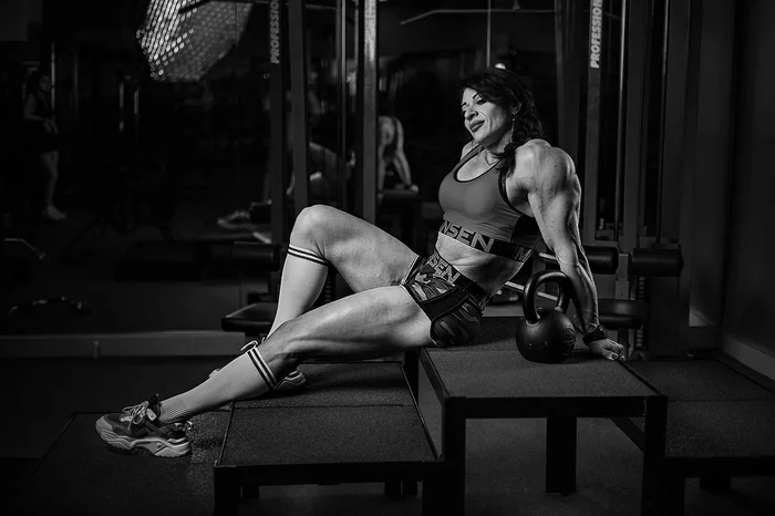 Black and white mood - My, Sports girls, Fitness, Bodybuilders, Body-building, Sleep-Sleep, Strong girl, Black and white photo