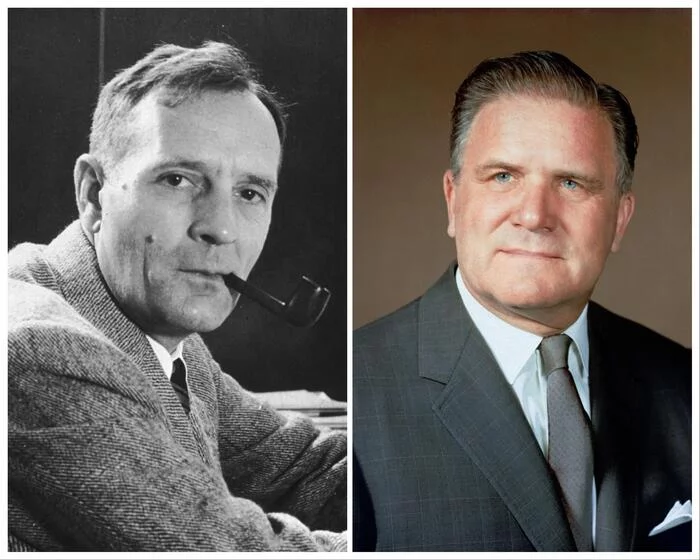 Comparison of photographs of Hubble (left) and James Webb - Edwin Hubble, James Webb Telescope, The photo, Comparison, Humor, NASA, Nuance, Space, Astronomy