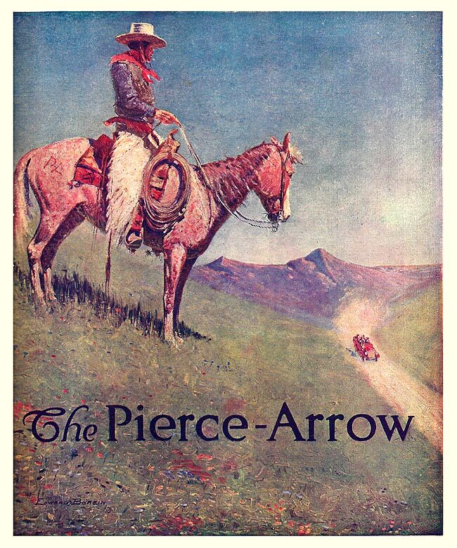 Pierce-Arrow Cars (1907 — 1926) - Advertising, Creative advertising, Automotive classic, Pierce-Arrow, USA, 20th century, Longpost