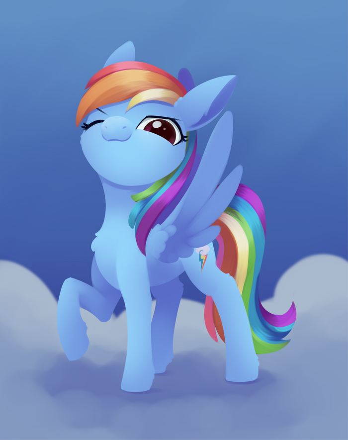    My Little Pony, Rainbow Dash, Ponyart, , Dusthiel