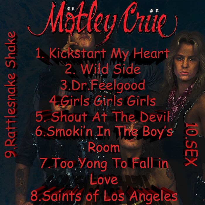 The Best Songs ofMotley Crue Metal, , ,  , Motley Crue, -, Heavy Metal