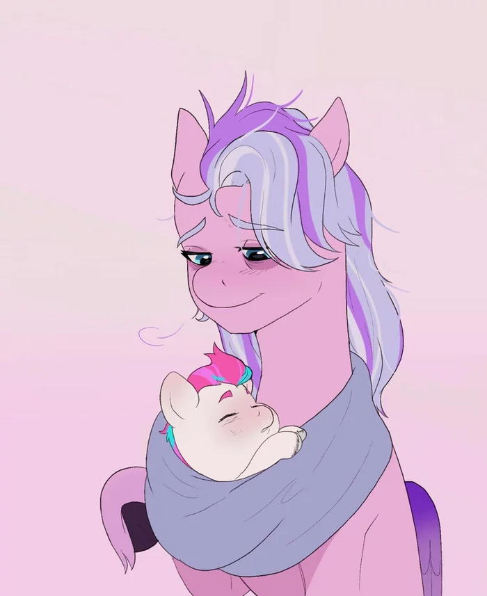 Уставшая мама - My Little Pony, Zipp Storm, Queen haven