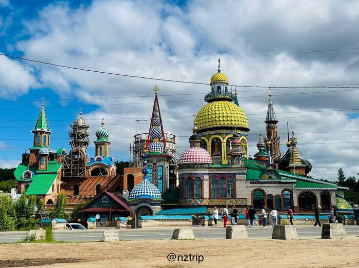 Дом Всех Религий. Фото. Часть 1 - Моё, Фотография, Природа, Путешествия, Прошлое, Казань, Река Волга, Длиннопост