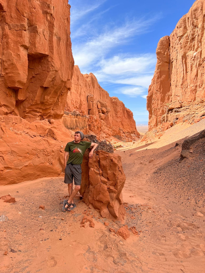 Путешествие по Монголии. 2 часть Монголия, Путешествия, Туризм, Природа, Пейзаж, Пустыня, Каньон, Видео, Без звука, Длиннопост