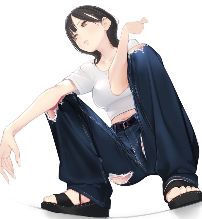 Ama Mitsuki Anime Art, , Original Character, Ama Mitsuki
