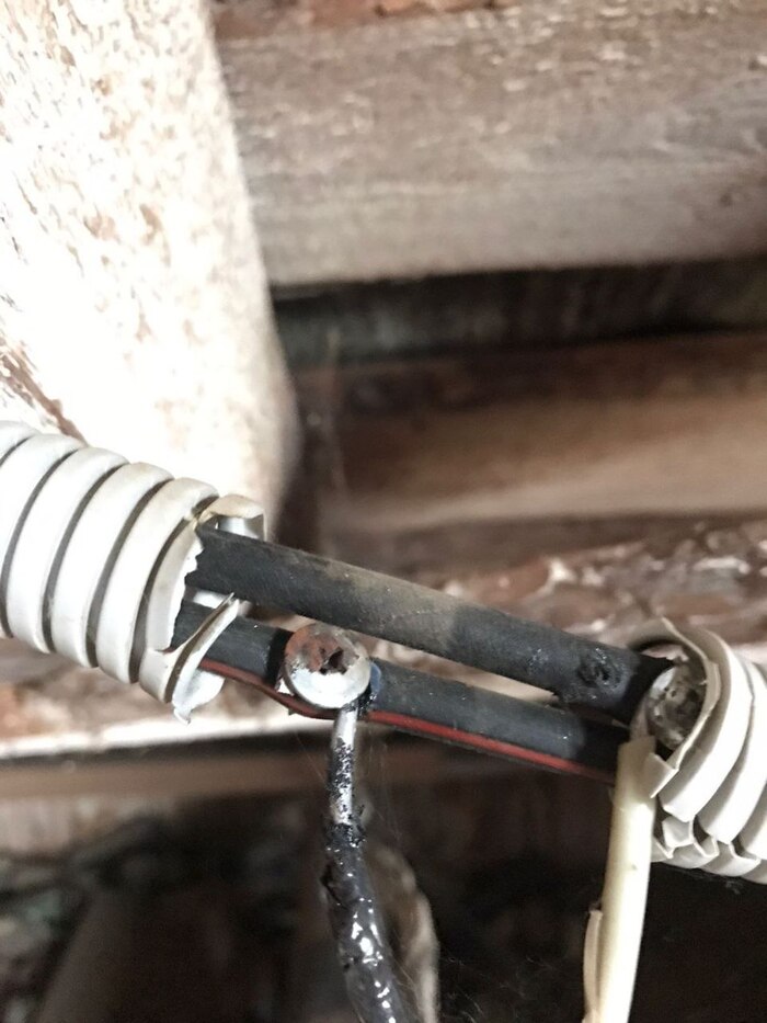 Проколы? Не, не слышали! Саморез, Электрик, Электричество, Подключение, Кривые руки, Юмор, Слабоумие и отвага