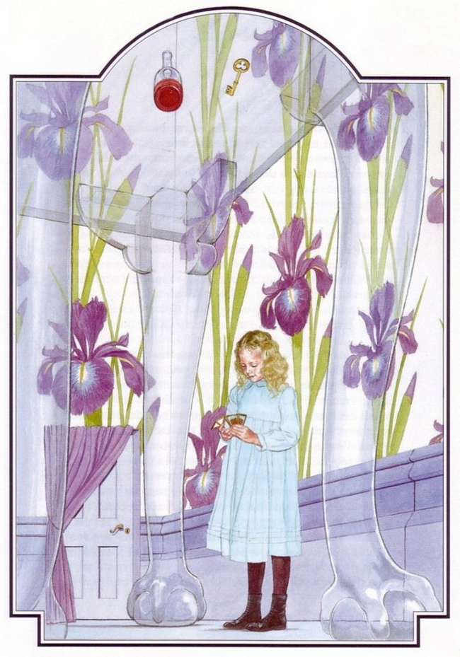 Alice in Wonderland, illustrations by Evgenia Chistotina - Alice in Wonderland, Book graphics, Illustrations, White Rabbit, Caterpillar, Mad Hatter, Sonya, Longpost