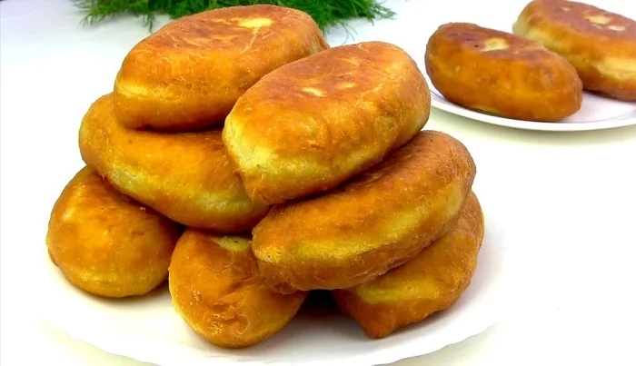 Quick fried pies on kefir with potatoes - Preparation, Cooking, Recipe, Bakery products, Dinner, Food, Kitchen, Pies, Dough, Longpost