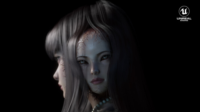 Tomie , ArtStation, , , , , 3D, Tomie,  